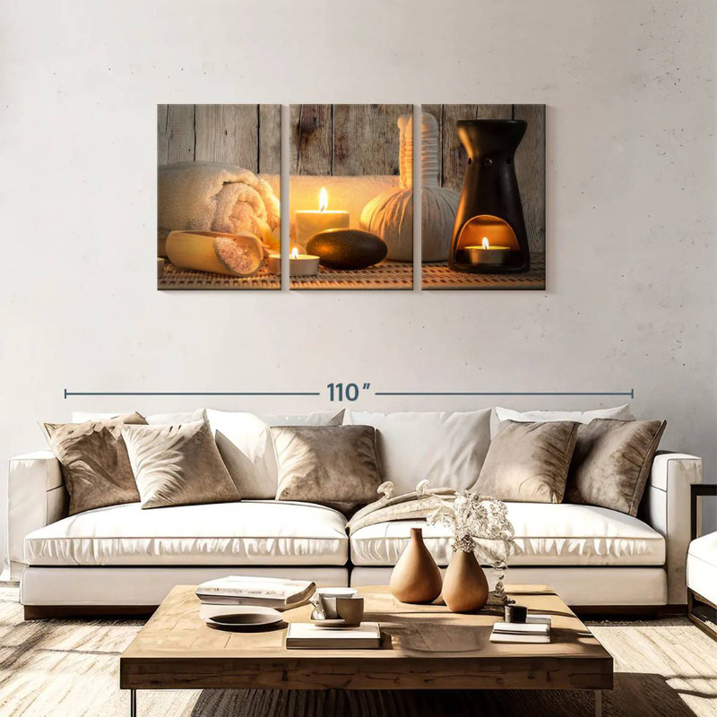 'Aromatherapy Spa, 36" H x 74" W