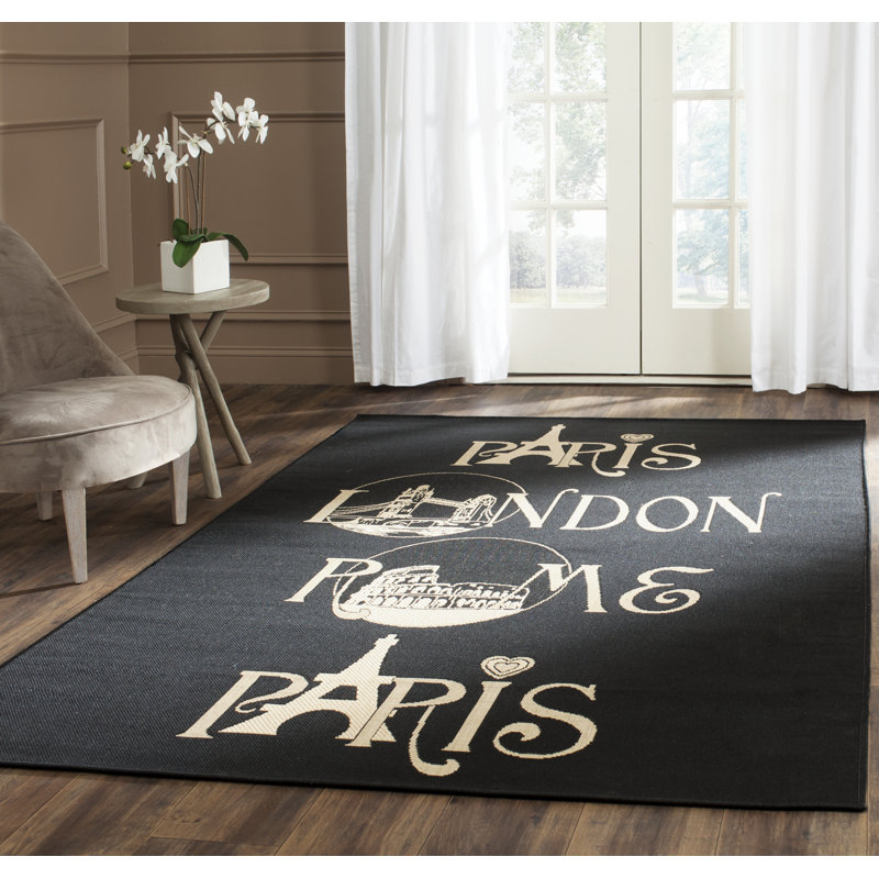 Tapis décoratif géométrique beige/beige Lefler, Rectangle 5 pi 3 po x 7 pi 7 po