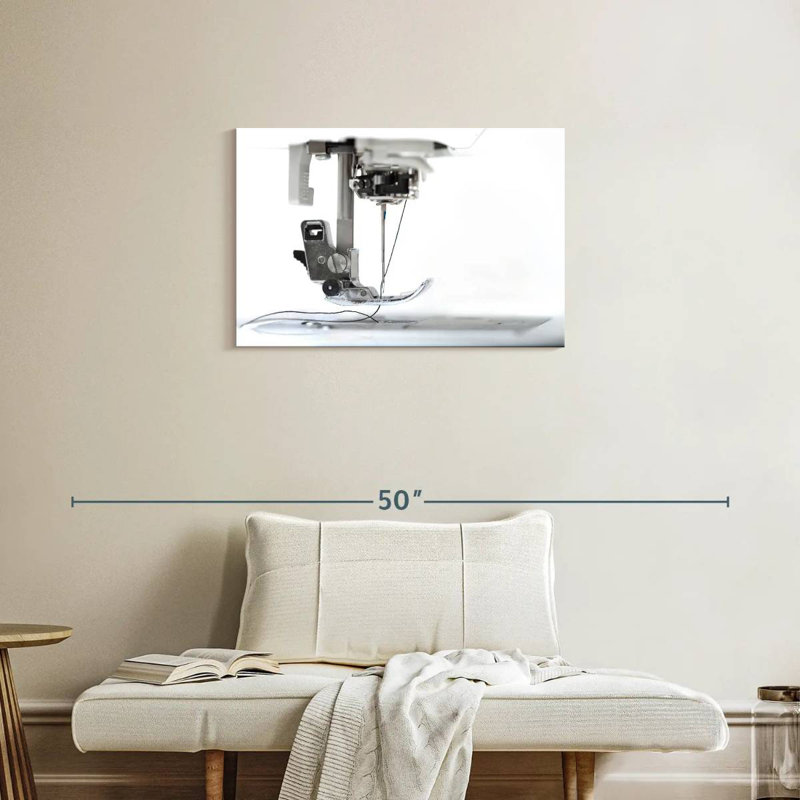 Senne Sewing Machine Close-Up, 20" H x 30" W
