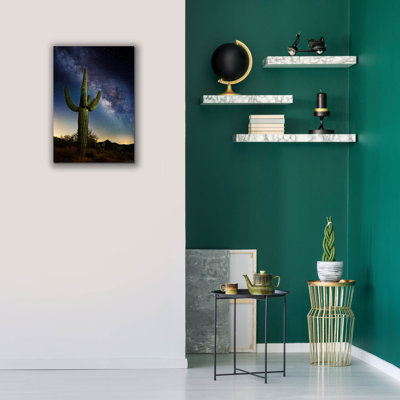  «Desert Lights 1» par David Drost, art mural sur toile, 18 po x 26 po