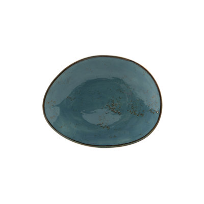 Artisan Ellipse Appetizer Plate