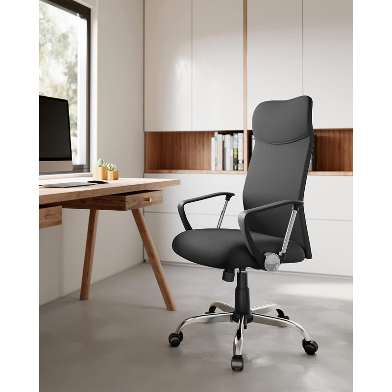 Arjean Mesh Office Chair, Dark Grey