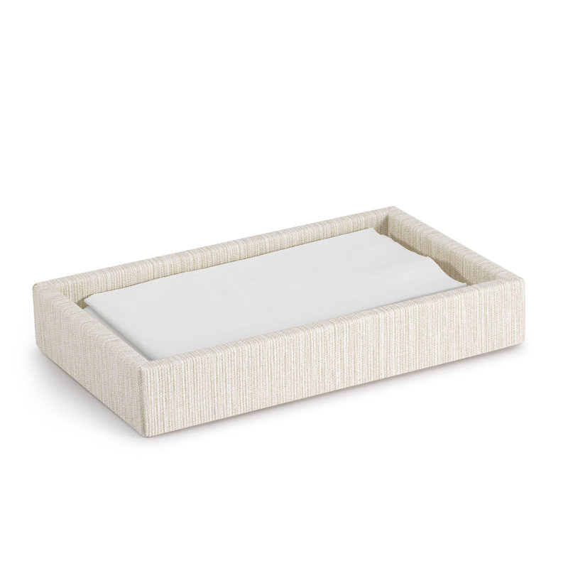 Reed Bathroom Tray, Ivory