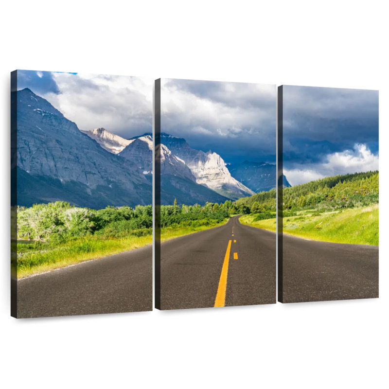 Chemin Mehar au parc national des Glaciers, H 42 po x l 65 po