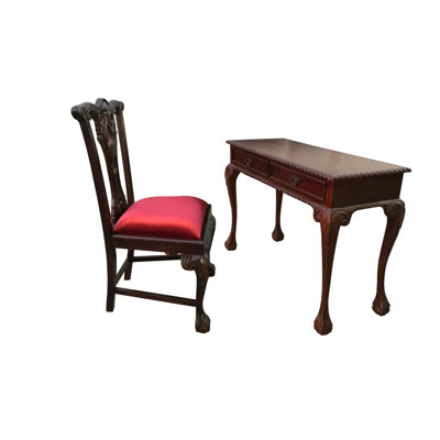 England Solid Wood Writing Desk