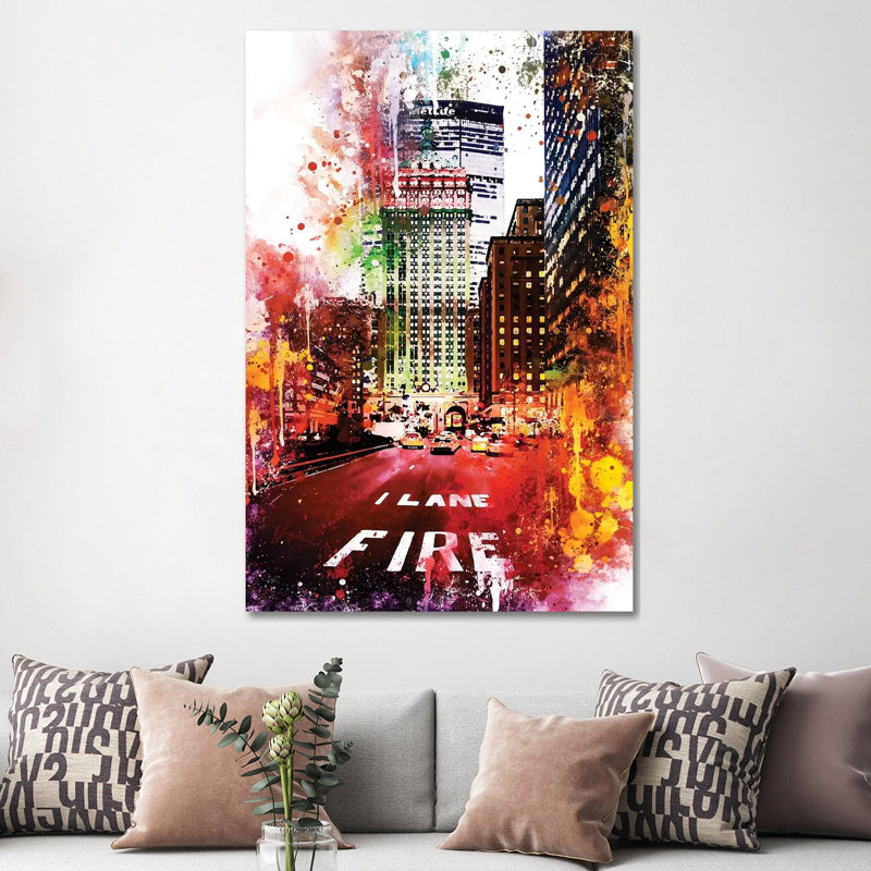 Fire Lane by Philippe Hugonnard - Gallery-Wrapped Canvas Giclée on Canvas, Wrapped Canvas, 101.6 cm H x 66.04 cm W
