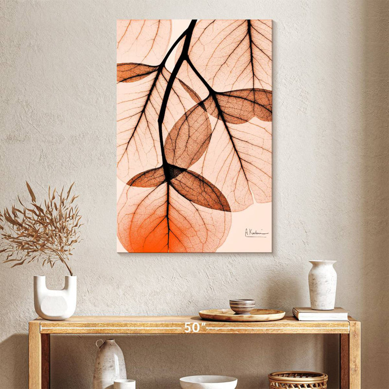 Harnek Orange Eucalyptus I, 39" H x 26" W
