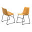 Chaise d'appoint revêtue de similicuir Davey-386379606