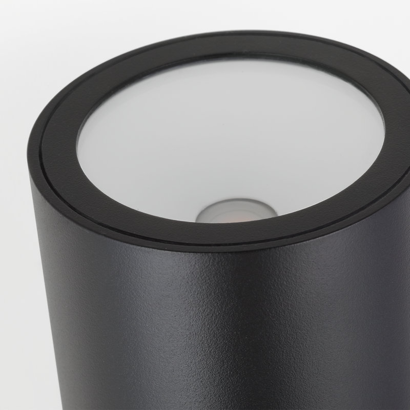 Sean Lavin Pressa 2-light outdoor round large wall sconce light in black finish with glass shades, Black