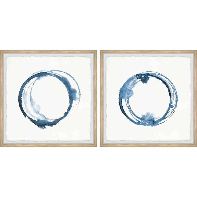 «Blue Flash» par Marmont Hill, reproduction d'art sur papier, H 18 po x l 18 po