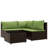 3 - Person Patio Conversation Set with Cushions-1636388144-1636388047