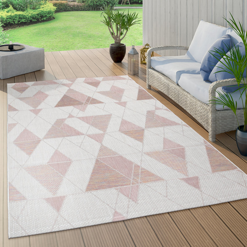 Coffman Abstract Indoor / Outdoor Area Rug, Rectangle 200 x 280cm