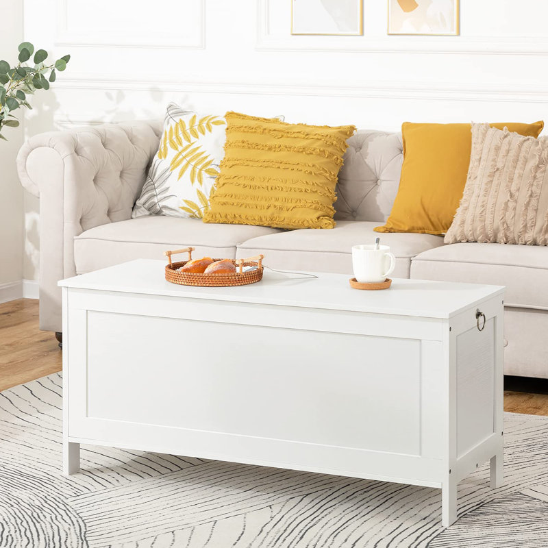 Maurine Blanket Chest, White