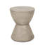 Table d'appoint d'extérieur, gris clair pour patio