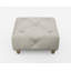 Melrose 65Cm Wide Genuine Leather Tufted Square Ottoman-118216808-118216814