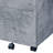 Faux Concrete & Silver File Cabinet For Industrial Office Storage-132089452