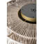 Medium Leather Fringe Flushmount Chandelier-815365378