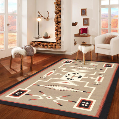Tapis moka en laine tissé à la main Tuscany