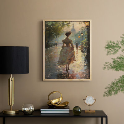 «WOMEN Series DCCXLV», reproduction encadrée - bois massif