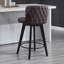 Tabouret de comptoir pivotant rembourré-1438580960