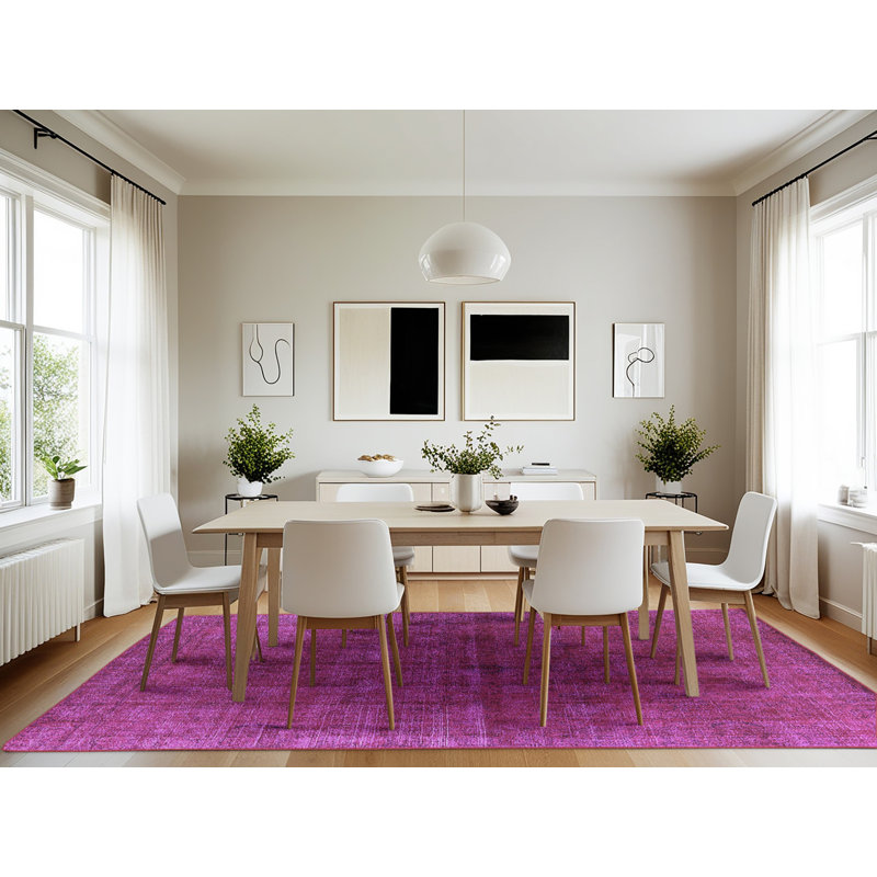 Oriental Indoor Rug, Rectangle 7' x 10'
