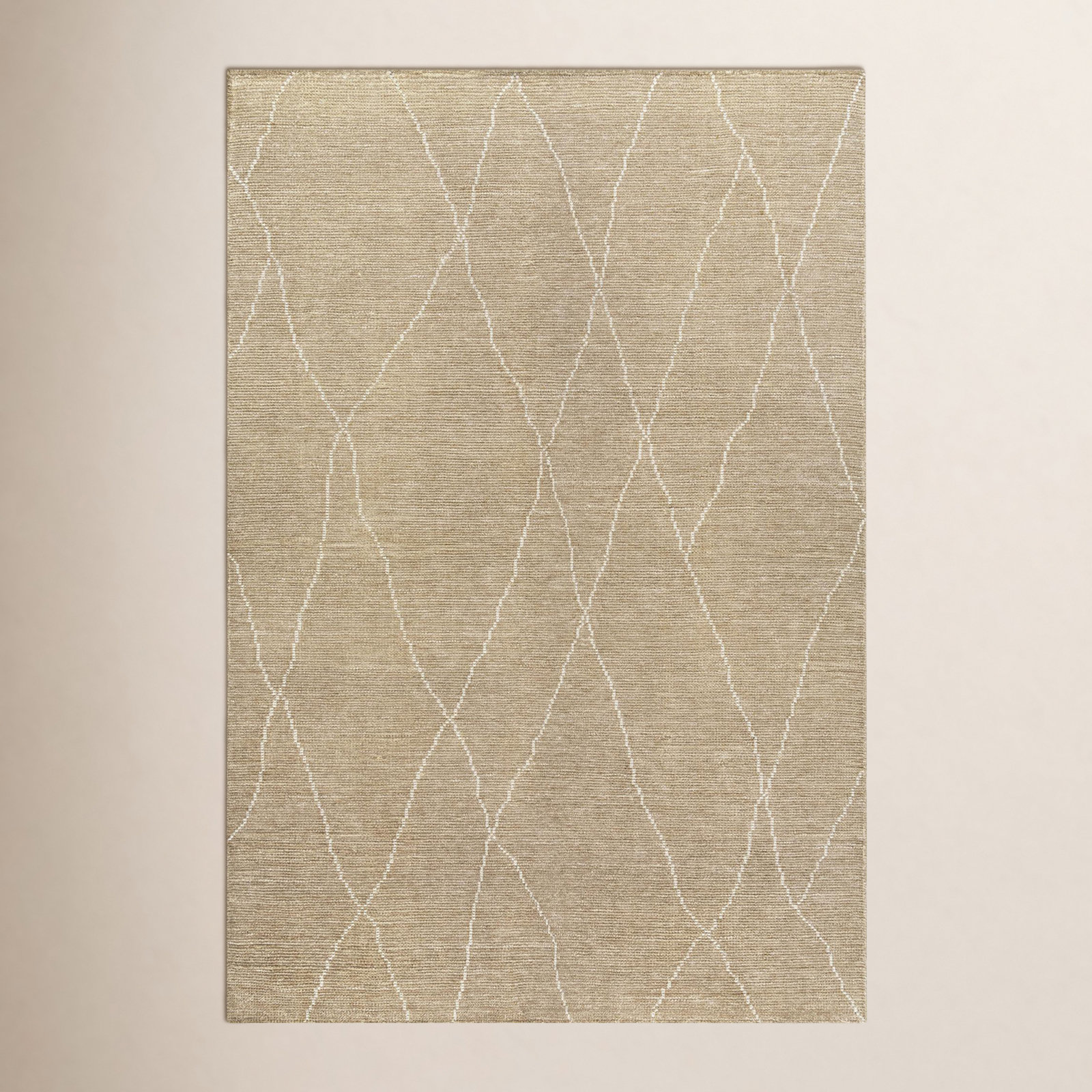 Delaney Handmade Recycled P.E.T Indoor/Outdoor Rug, Rectangle 2' x 3'