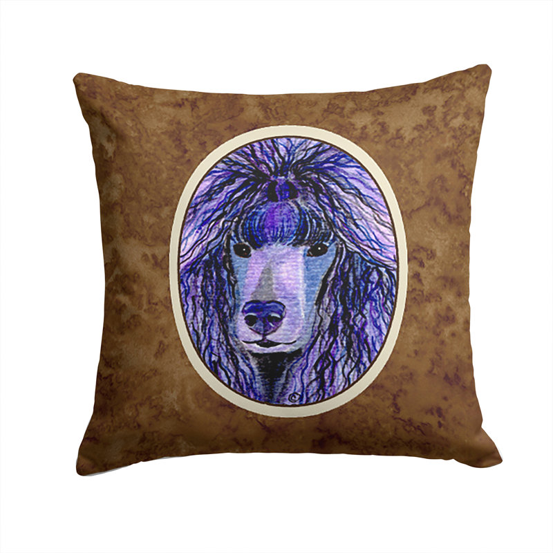 Coussin intérieur/extérieur brun caniche