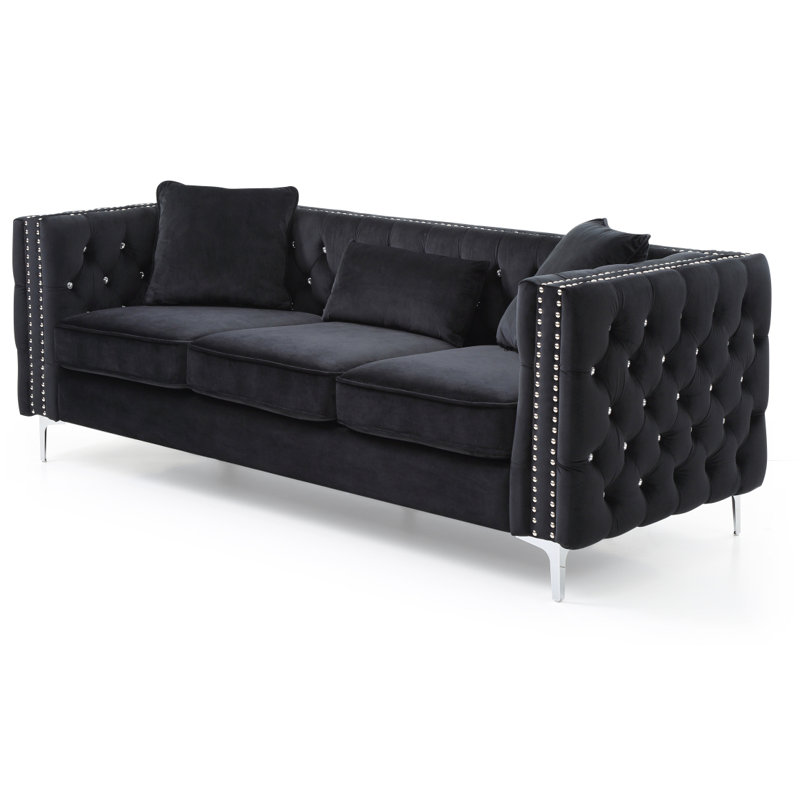 Paige G828A-S Sofa , BLACK