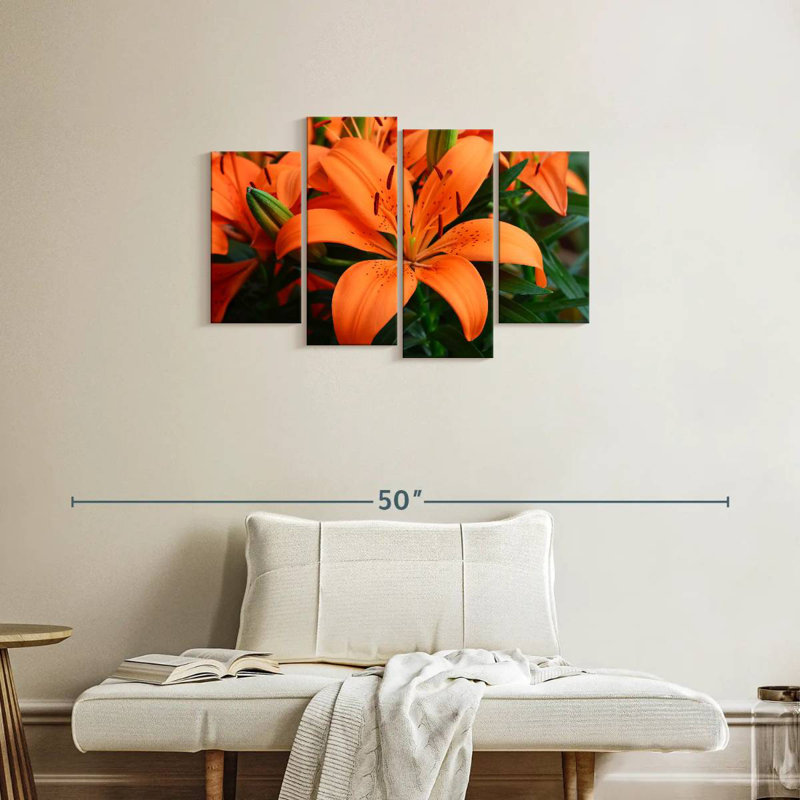 Fleurs de lys orange Harnek