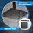 Rain Fixed Shower Head 1.8 GPM GPM with Self-Cleaning-90694494