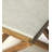 Lewis Marble Top Solid Wood Cross Base End Table -1588931458