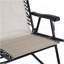 Ensemble de chaises berçantes 3 pièces Outsunny