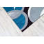 Tapis gris / turquoise à motif abstrait Mccampbell-31653877