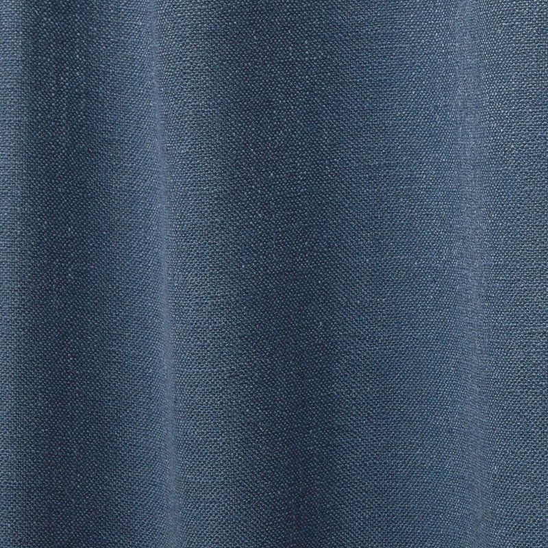 Lauren Ralph Lauren Vienna Light Filtering with Lining Back Tab/Rod Pocket Curtain Panel, Blue, 54" x 108"