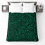 Couvre-lit matelassé vert à motif floral toutes tailles-126083573
