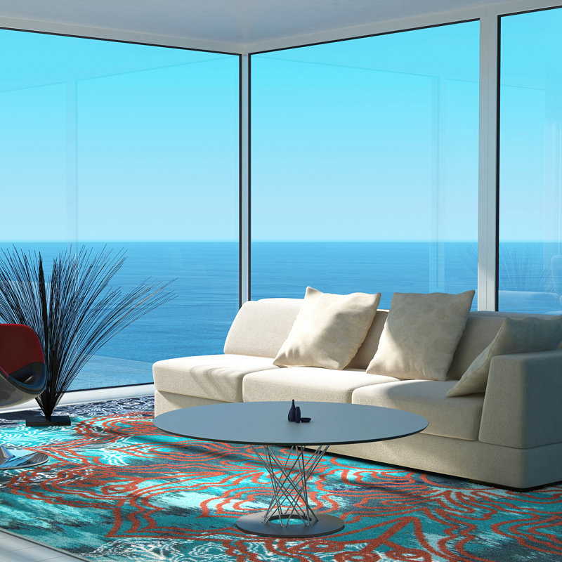 First Take Romani Riviera Area Rug, Rectangle 7'8" x 10'9"