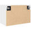 Hanging Cabinet Lyon Concrete Grey 60x31x40 cm Engineered Wood