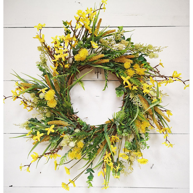 Faux Fir 22'' Wreath