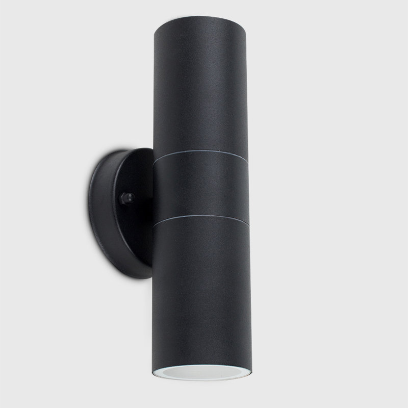 Schrager Matt Black 4 - Bulb Outdoor Armed Sconce, No 