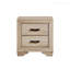 Table de chevet 2 tiroirs Aadan