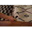 Tapis oriental marocain en laine fait à la main 8 x 10