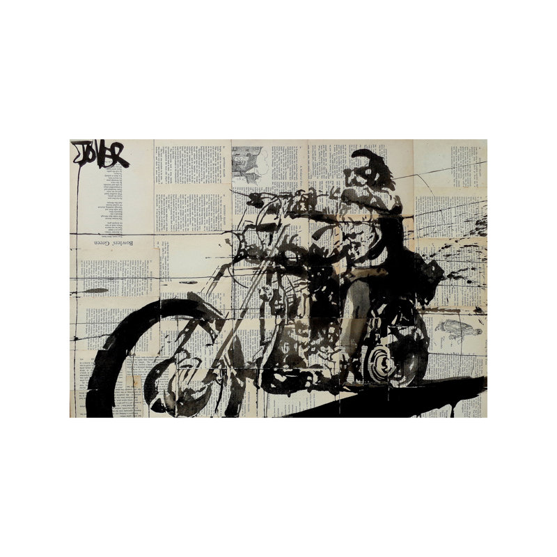 Rider - Wrapped Canvas Print, 101.6 cm H x 66.04 cm W x 3.175 cm D