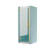 24-25 in.W x 72 in.H Hinged Frameless Shower Door with SGCC certified Tempered Glass,Brushed Gold-125977577