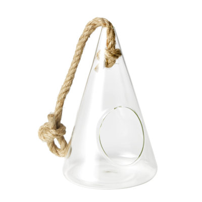 Pot de fleurs suspendu en verre Kirkoswald