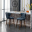 Ensemble de 2 tabourets de comptoir Nevis Mid-Century