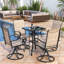 Tabouret d'extérieur 15,7 po