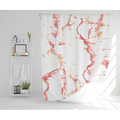 Lular Polyester Shower Curtain