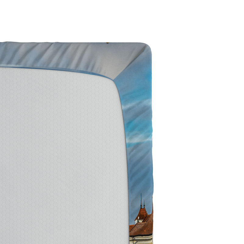 Microfiber Fitted Sheet, Twin Fitted Sheet