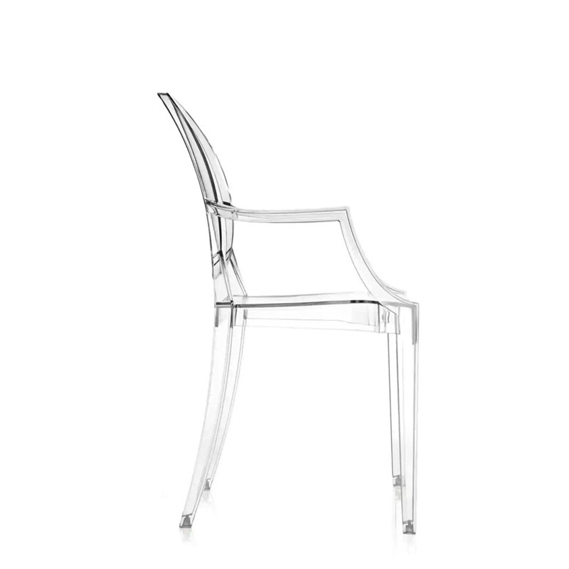 Chaise avec accoudoirs empilable Loydie
