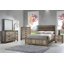 Ensemble de chambre à coucher à panneau en mélamine 5-1 Josona-2056115650